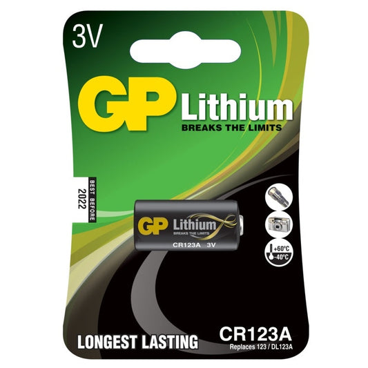 GP Lithium Battery CR123A