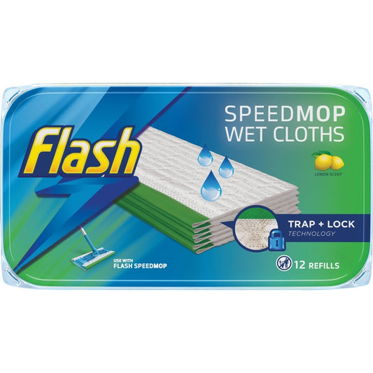 Flash Speedmop Refill Pads Pack 12