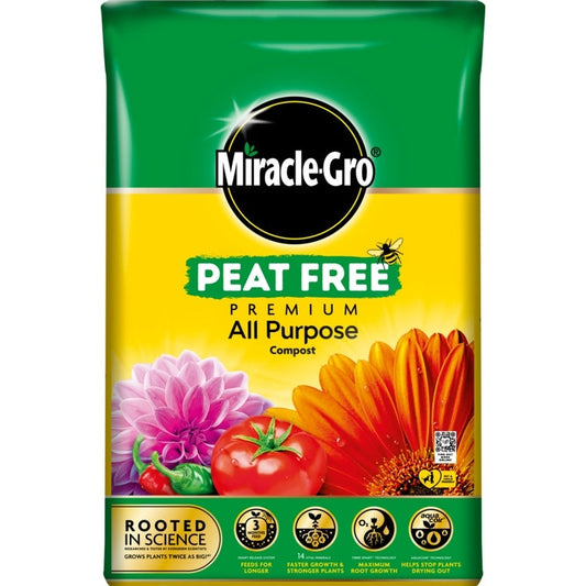 Miracle-Gro® Premium All Purpose Peat Free Compost 20L