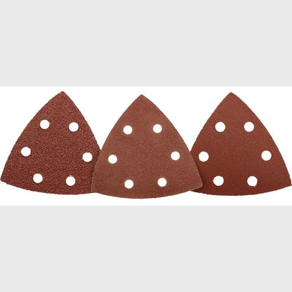 Abracs Hook & Loop Delta Sanding Sheet Pack 6 93mm x 93mm