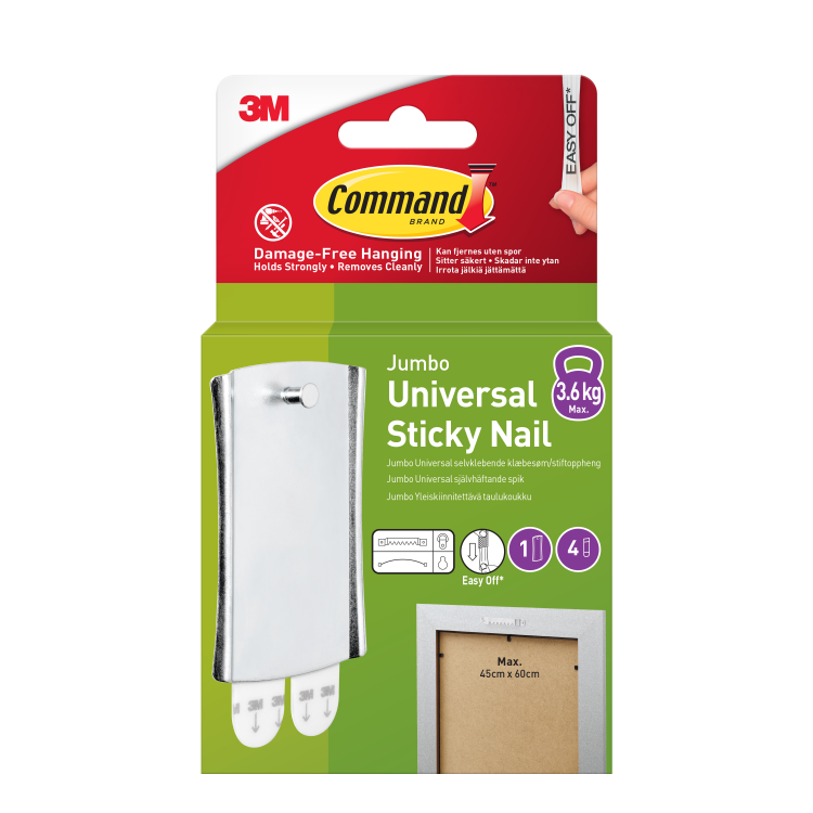 Command Jumbo Universal Sticky Nail 3.6kg 17048-1