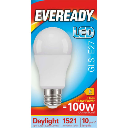 GLS LED Light Bulb E27 ES Edison Screw Day Light