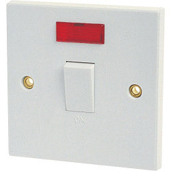 1 Gang Double Pole Switch & Pilot Light