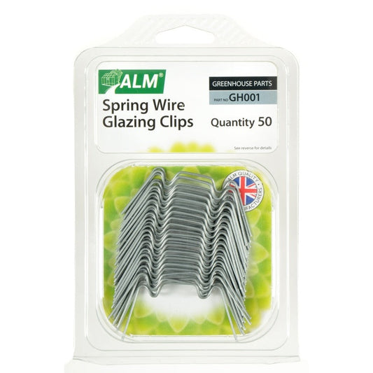 ALM Spring Wire Glazing Clips Pack of 50