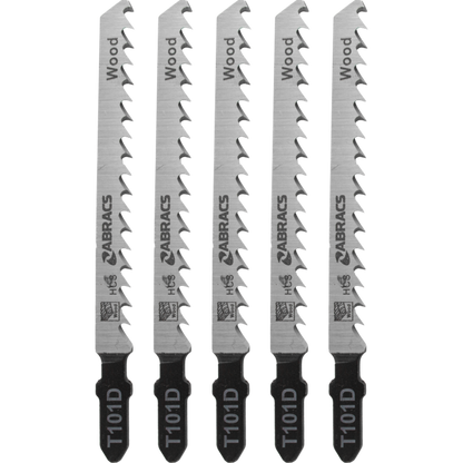 Abracs Jigsaw Blade For Wood Pack 5 ABT101D
