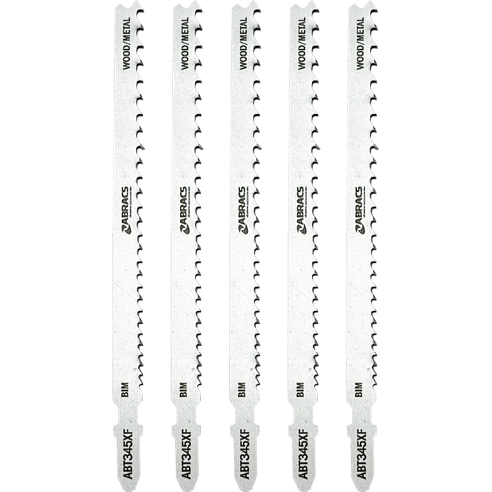 Abracs Jigsaw Blade For Wood & Metal Pack 5