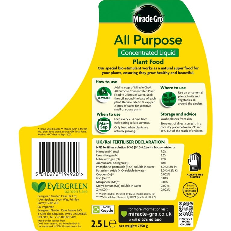 Miracle-Gro® All Purpose Concentrate