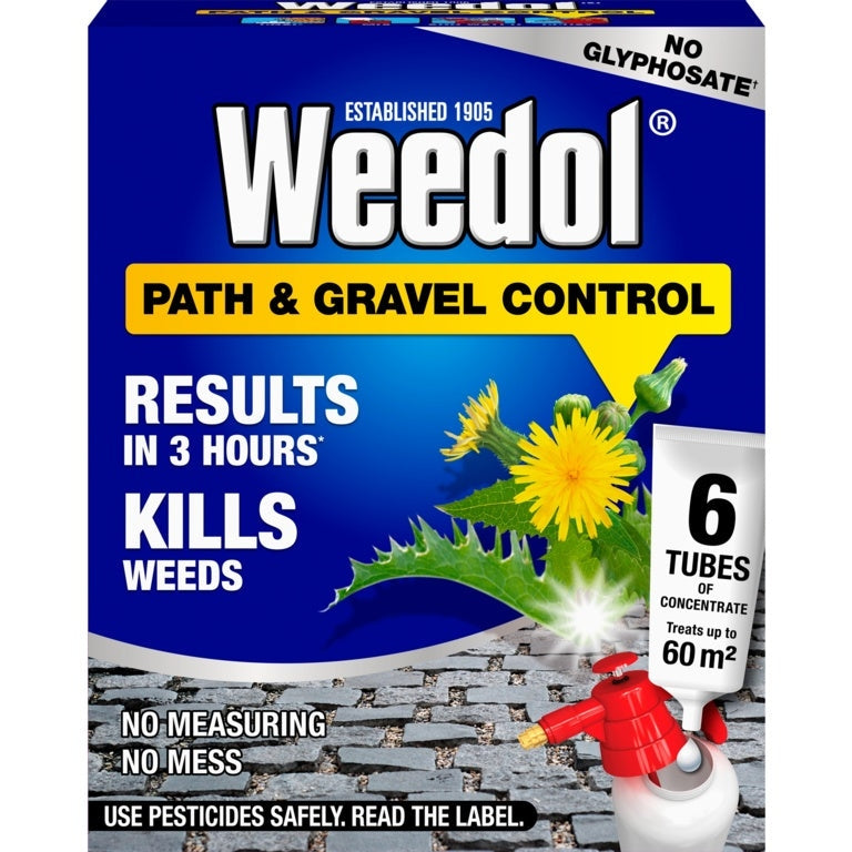 Weedol Path & Gravel Concentrate 6 Tubes