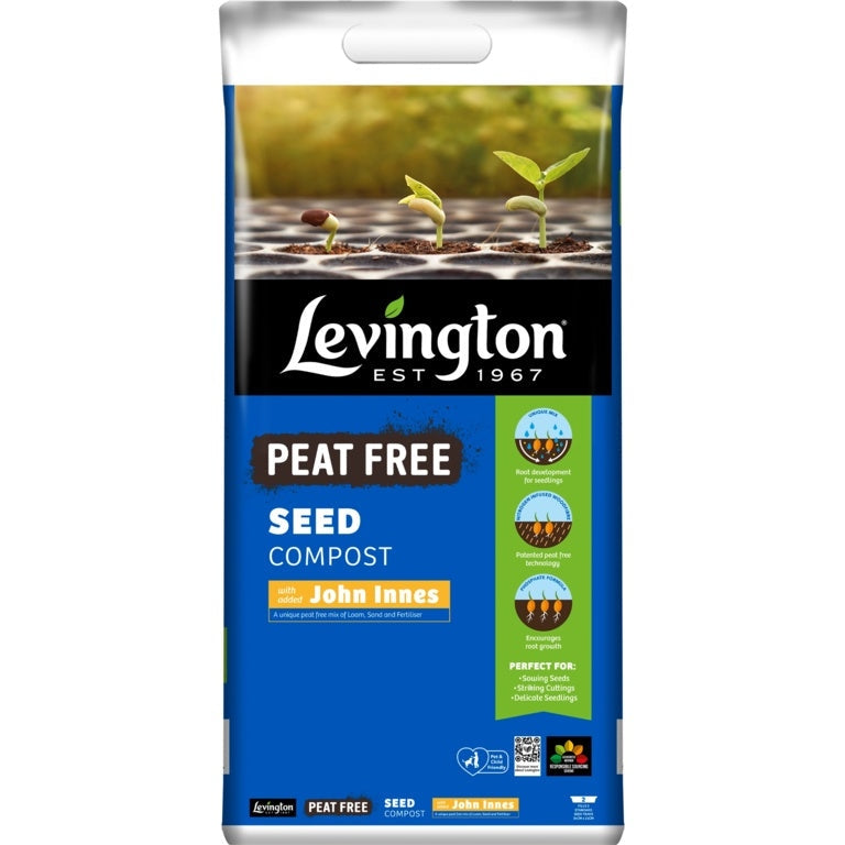 Levington Peat Free John Innes Seed 10L