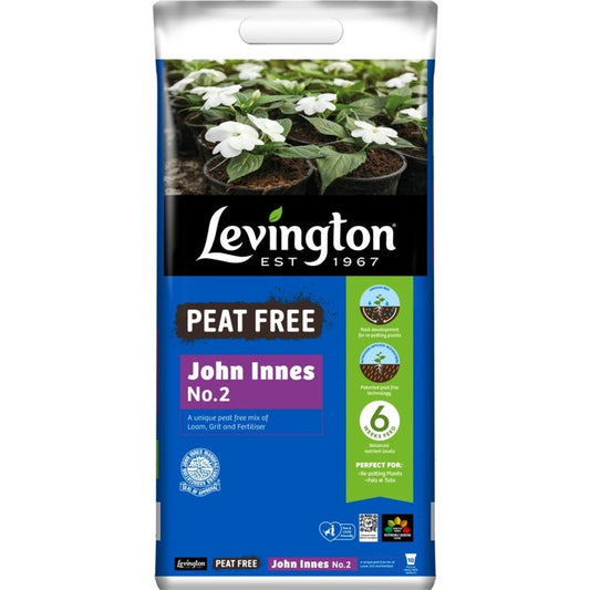 Levington Peat Free John Innes No 2 Compost 10L