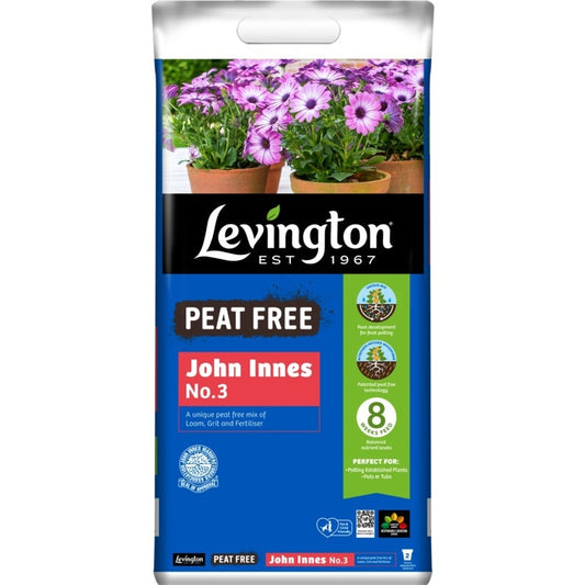 Levington Peat Free John Innes No 3 Compost 10L