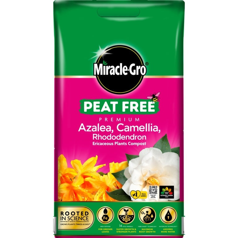 Miracle-Gro® Peat Free Ericaceous Compost 10L