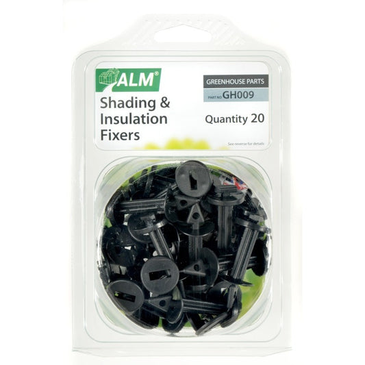 ALM Shading & Insulation Fixers Pack of 20