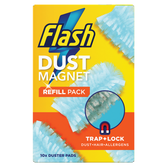 Flash Duster Dust Magnet Refills Pack 10