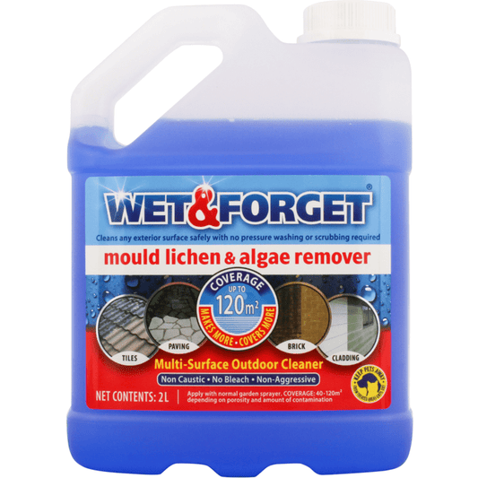 Wet & Forget Mould Lichen & Algae Remover 2L