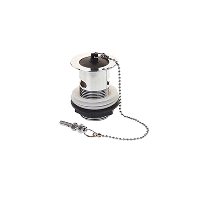 Chrome Basin Waste Slotted 32mm - PRO098