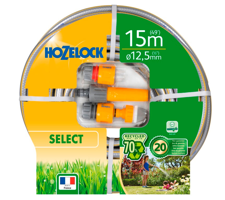 Hozelock Select Hose & Fitting Set