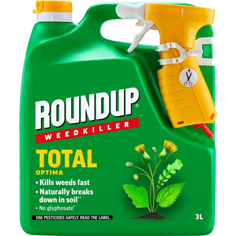 Roundup Total Optima Ready To Use Weedkiller 3L