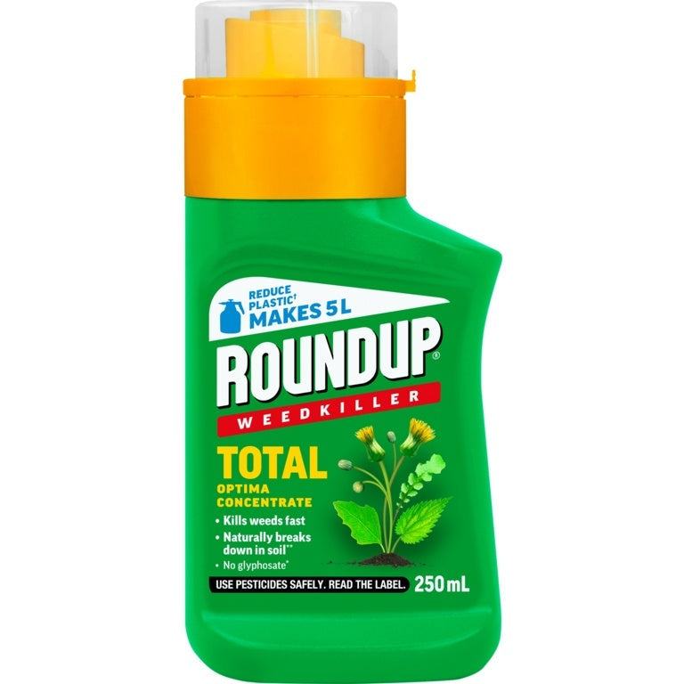 Roundup Total Optima Weedkiller Concentrate 250ml