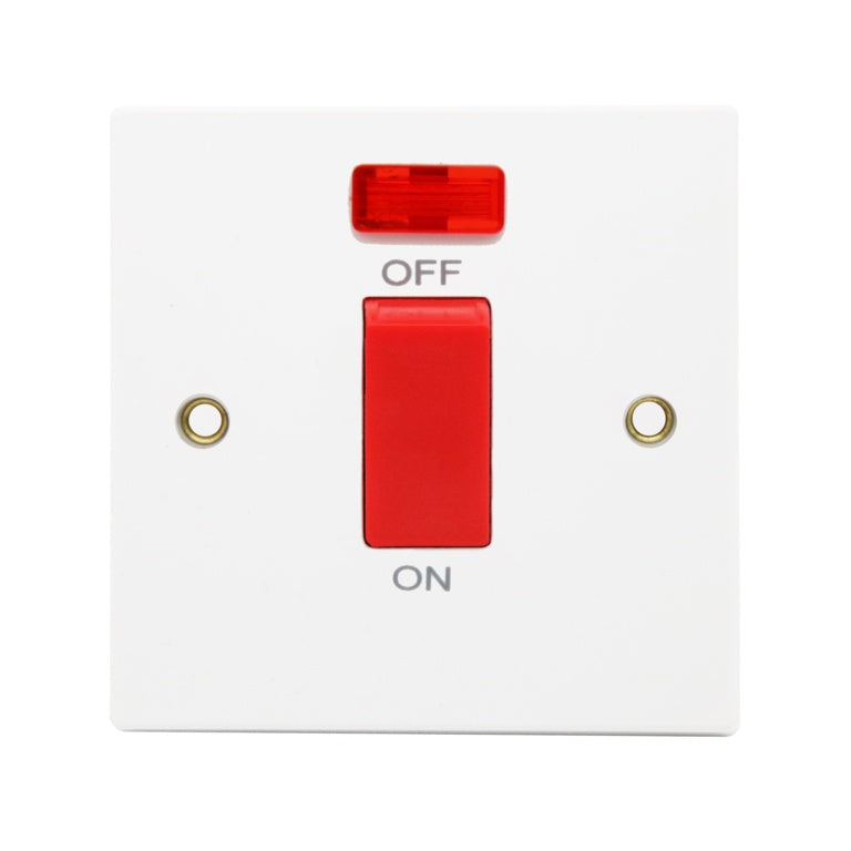 1 Gang Double Pole Switch & Pilot Light