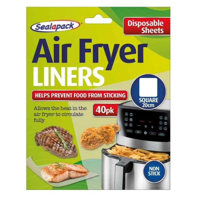 Sealapack Disposable Air Fry Liner Square 20cm x 40
