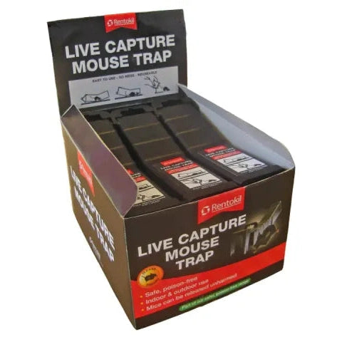 Rentokil Live Capture Mouse Traps