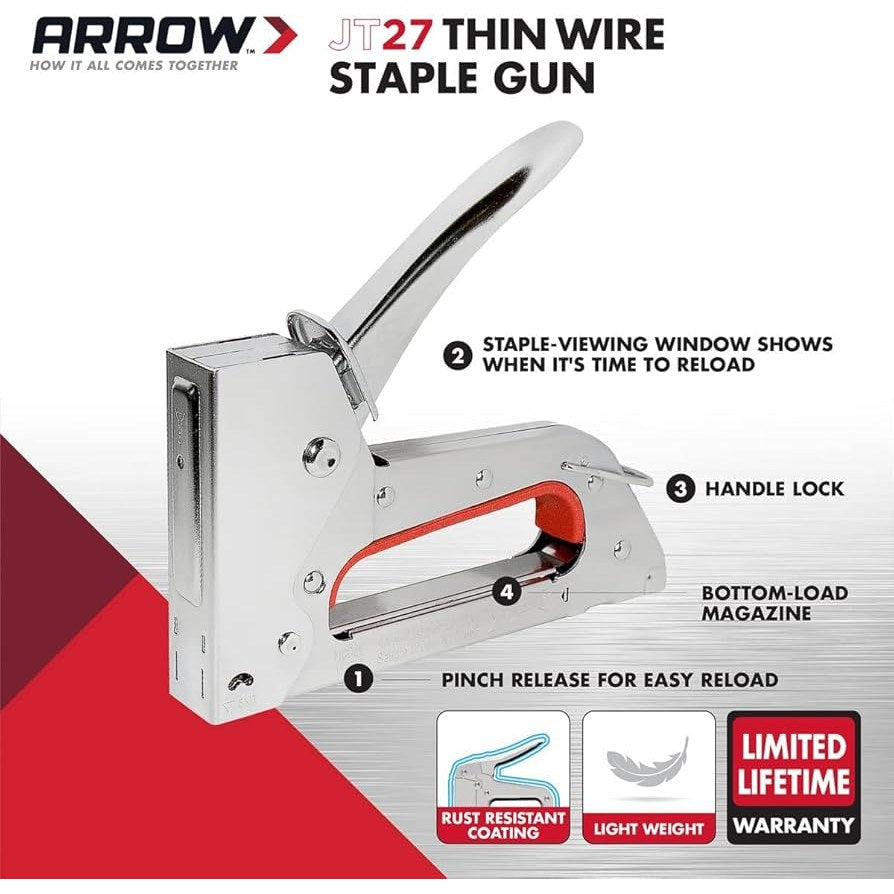 Arrow JT27 Light Duty Staple Gun