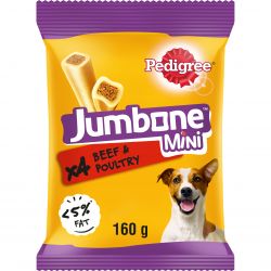 Pedigree Jumbone Small Dog Treats with Beef & Poultry 4pk