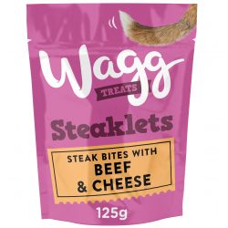 Wagg Treats Steaklets 125g - 667701