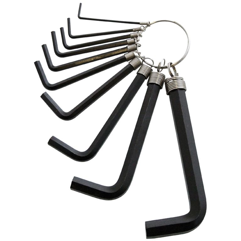 Amtech Hex Key Set & Keyring 10pk