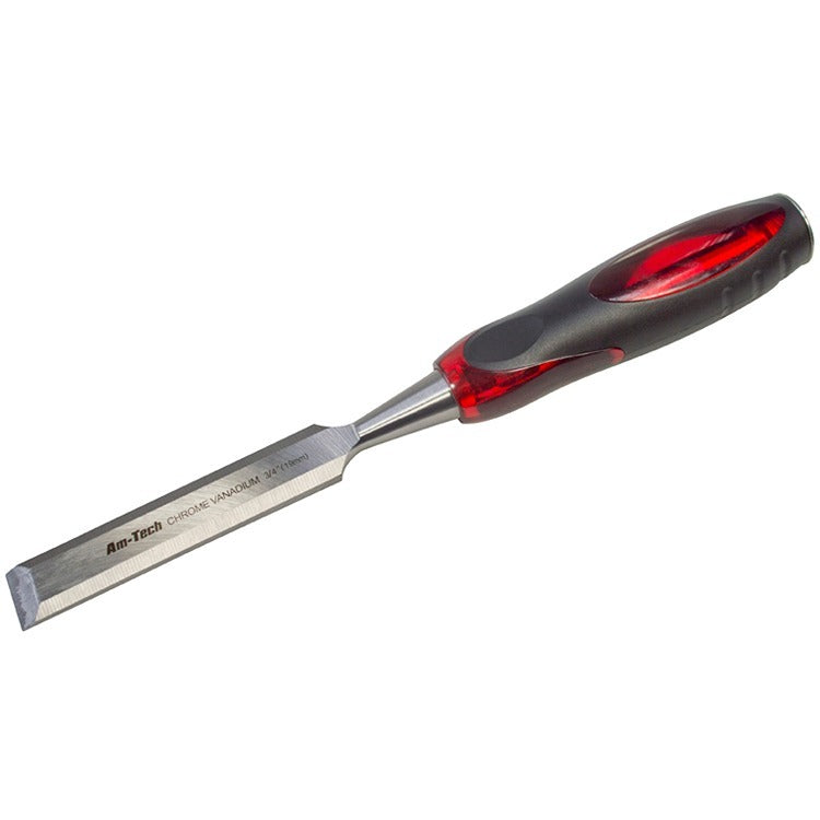 Amtech Wood Chisel With Soft Grip 0.75''