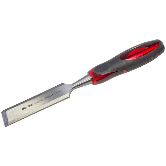 Amtech Wood Chisel With Soft Grip 1''