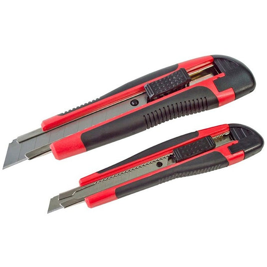 Amtech Snap Off Disposable Knife Set 2pk