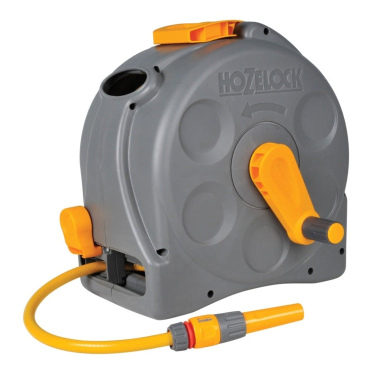 Hozelock 2 in 1 Compact Reel With 25m Hose