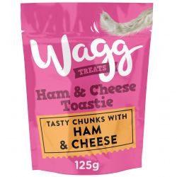 Wagg Treats Ham & Cheese Toastie 125g - 742541