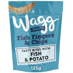 Wagg Treats Fish Fingers & Chips 125g - 743083