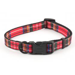 Adjustable Collar Tartan