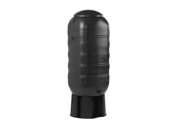 Ward Slim Line Water Butt Set 250L Black