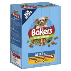 Bakers Adult Chicken with Vegetables Dry Dog Food 1.2kg