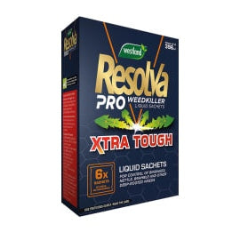 Resolva Pro Xtra Tough Weedkiller Sachet 6 x 100ml