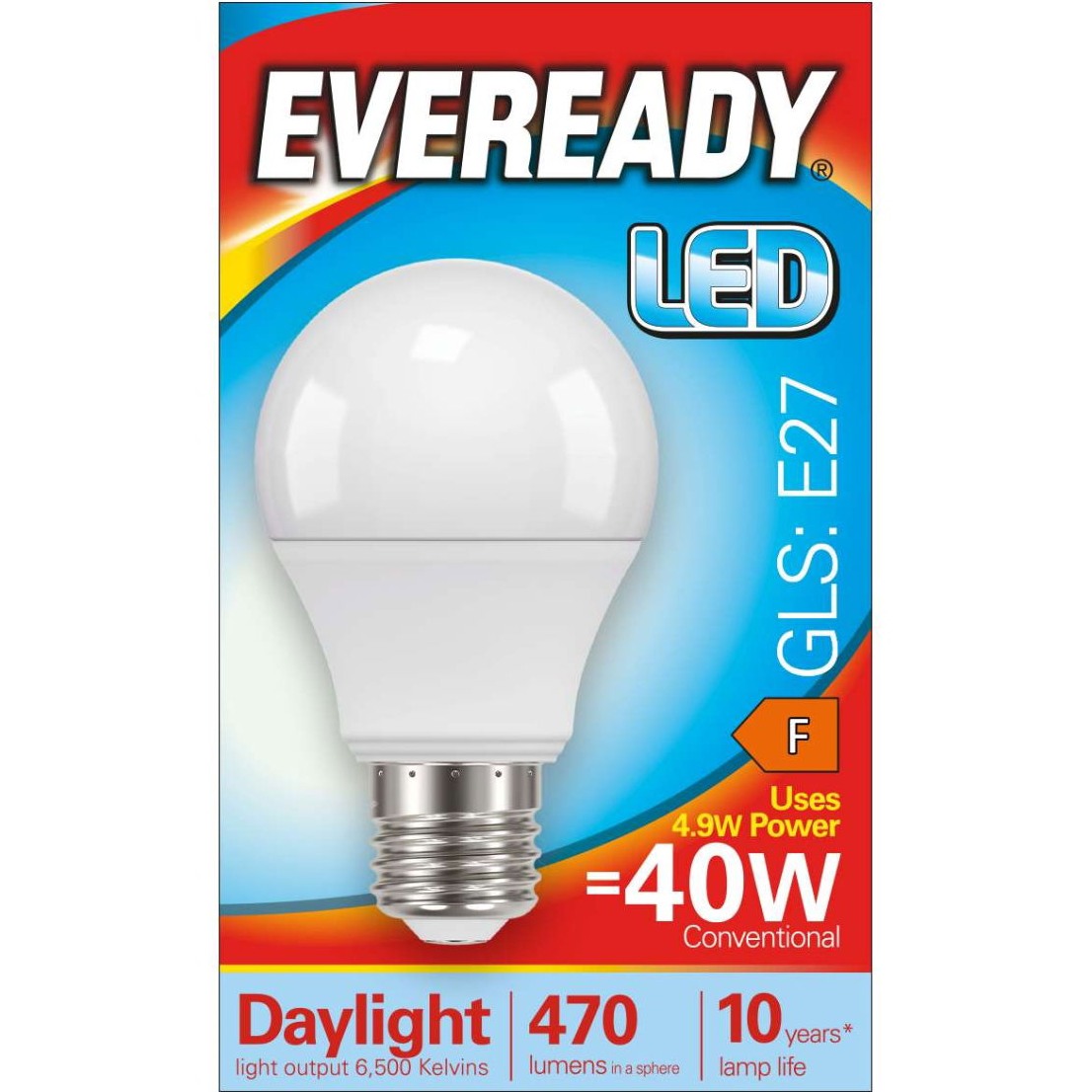 GLS LED Light Bulb E27 ES Edison Screw Day Light