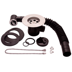 Combi Waste For Sink With Overflow - 1 1/2" - PPS82