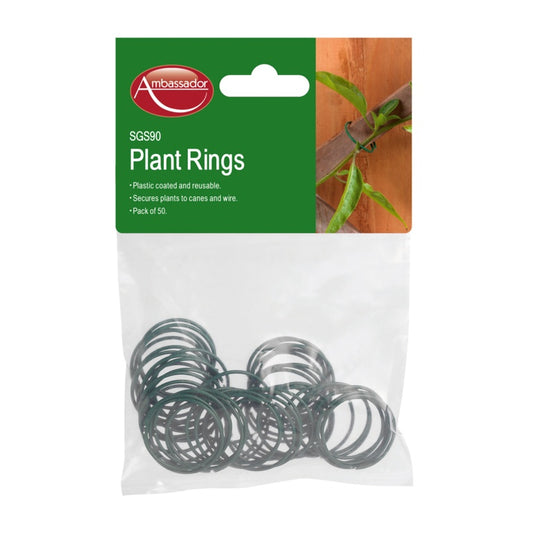 Ambassador Coated Plant Rings