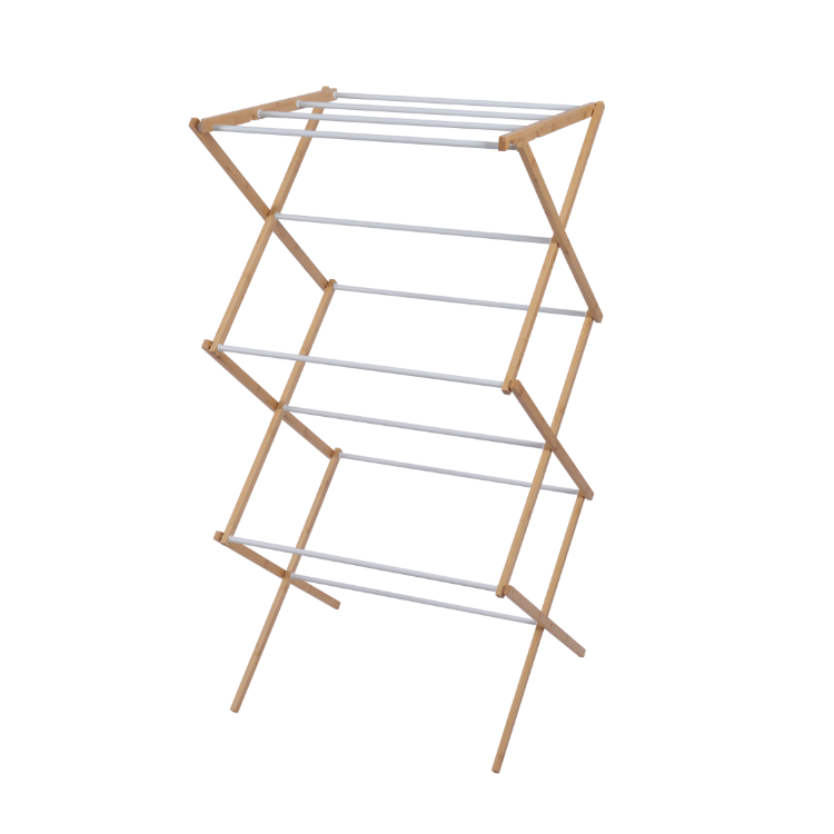 Orwell 3-Tier Bamboo Clothes Airer