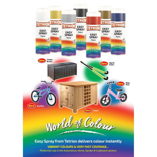 Tetrion Easy Spray Paint 400ml