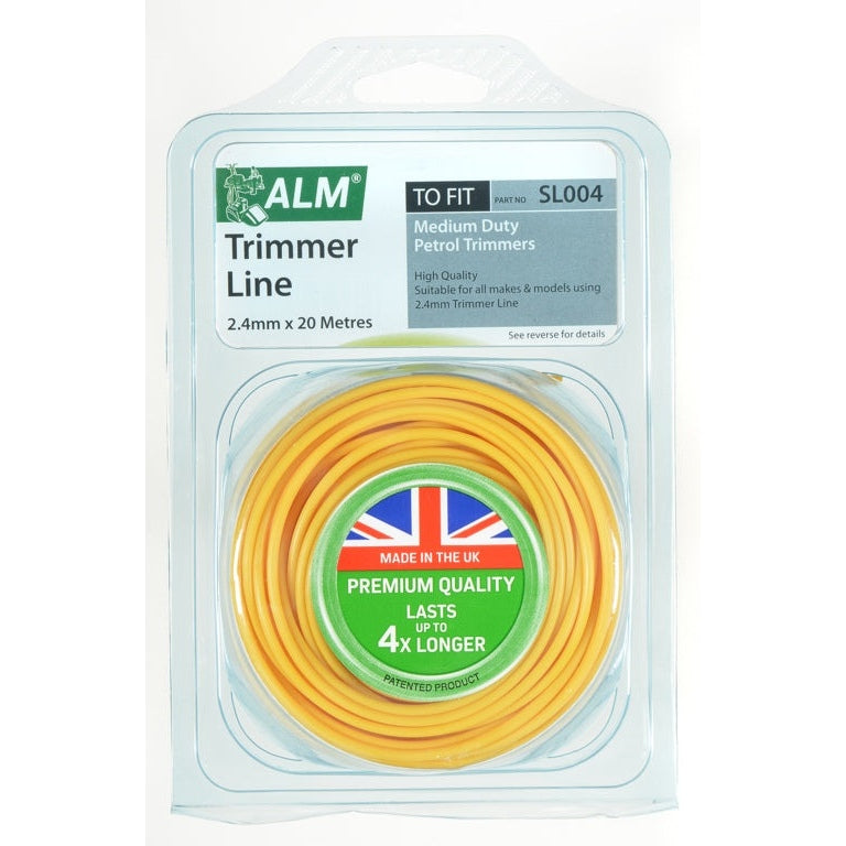 ALM SL004 Trimmer Line - Yellow 2.4mm x 20m