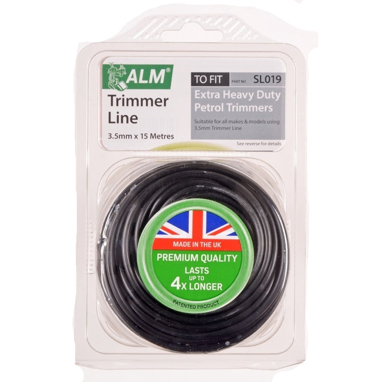 ALM SL019 Trimmer Line - Black 3.5mm x 15m