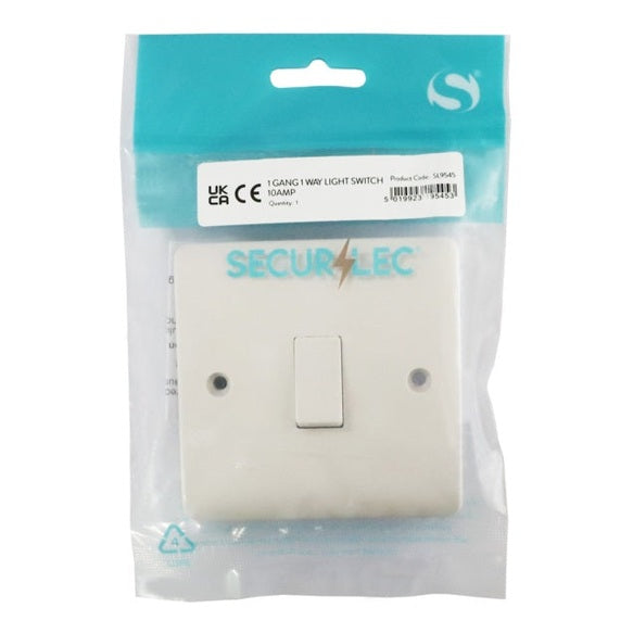 Securlec 1 Way 1 Gang Switch Light Switch