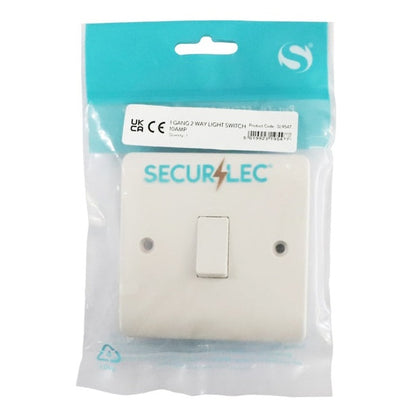 Securlec 1 Gang 2 Way Light Switch