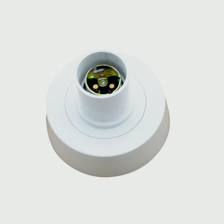 T2 Ceiling Rose Base Batten Lampholder BC/B22